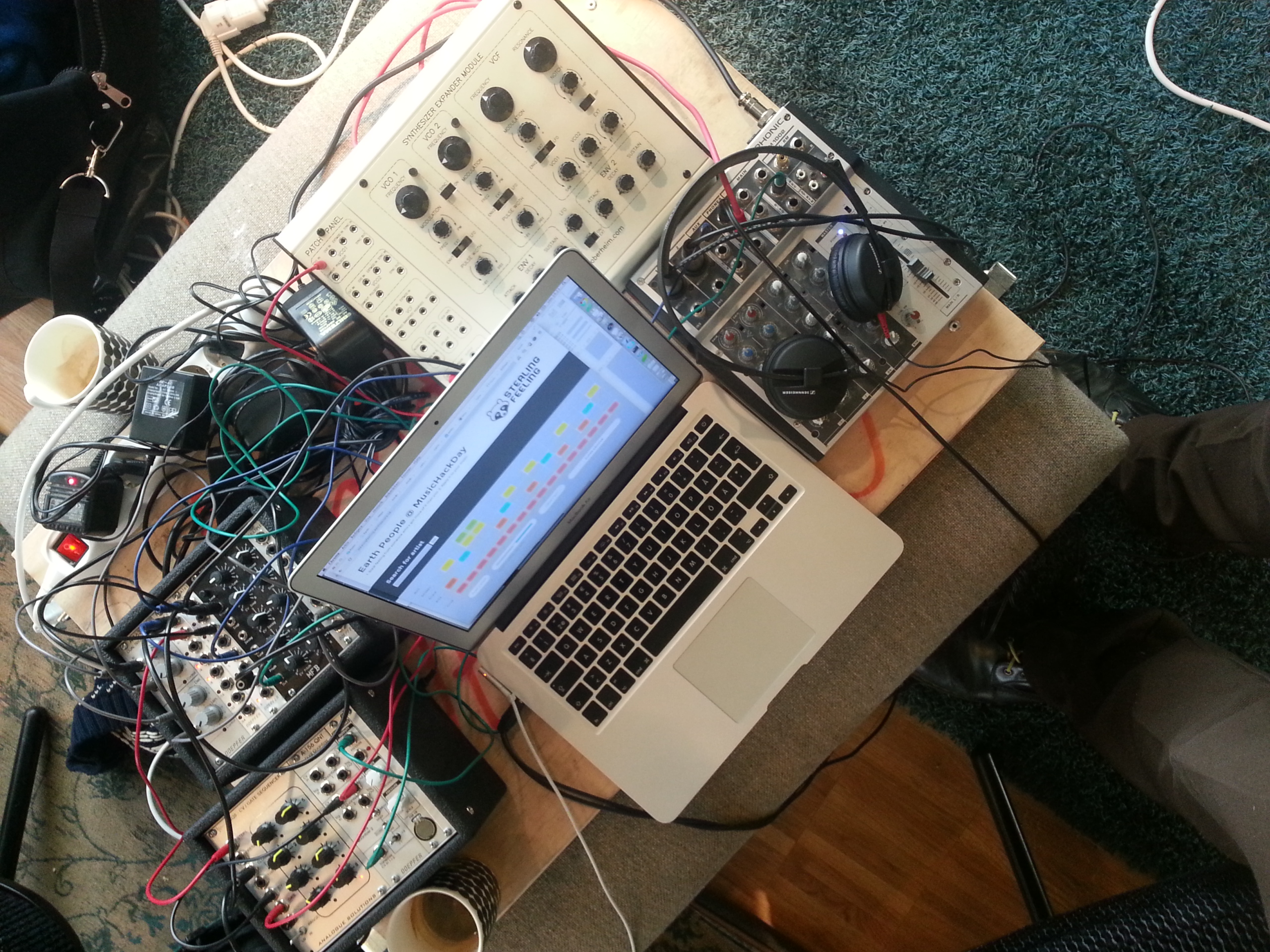 Our #musichackday hack – Stealing Feeling!