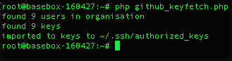 Controlling ssh access with GitHub organizations